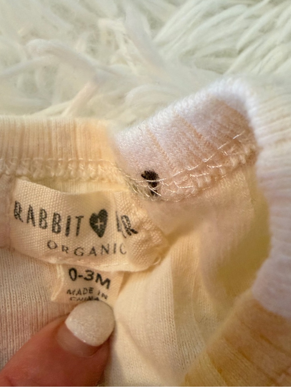 Baby Girl Zip Sleeper Bundle 0–3M Rabbit + Bear Burt’s Bees - Picture 5 of 16